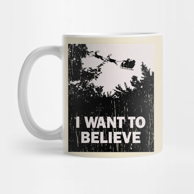 I Want to Believe in Santa Claus by focodesigns